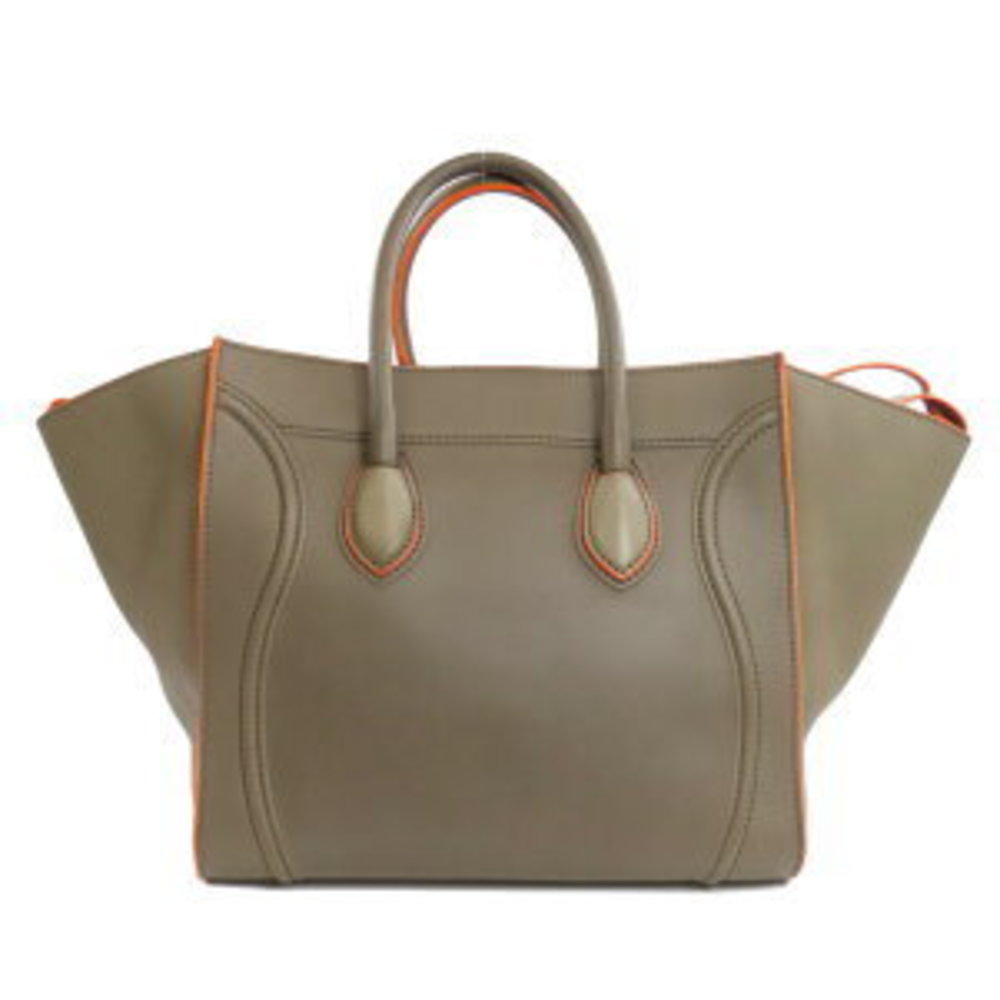 Celine Luggage Phantom Handbag Leather